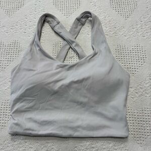 White Amazon Sports Bra (S?)